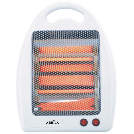 Stufa Quarzo 2 Barre Bianca – 400-800W – Sicurezza Antiribaltamento – Riscaldamento Elettrico - 3