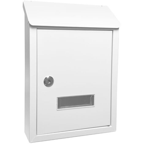 Cassetta Postale Con Serratura A Cilindro 20x6.5x29 H Mm | WhichOne