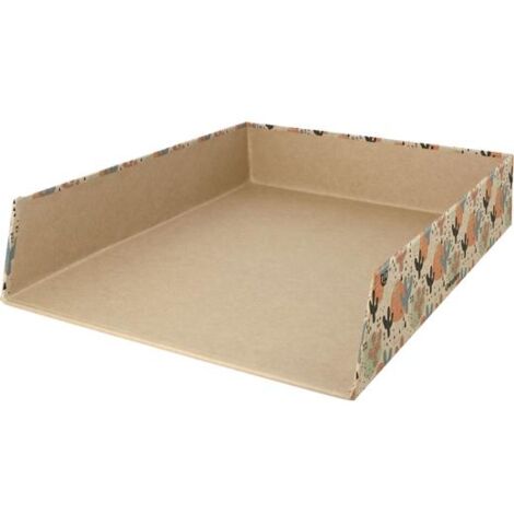Bigso Box of Sweden PAULINA - Cartellina formato A4 con elastico, in fibra e carta effetto lino, per documenti, documenti, documenti, documenti, documenti, ecc