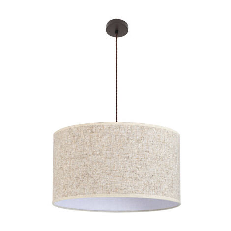ABRILA AKUNADECOR Modello a sospensione Happy Beige Con paralume 3-Luci