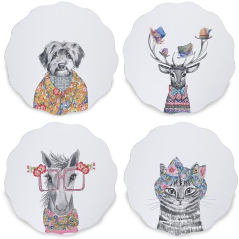 Set Regalo Mikasa Tipperleyhill: 2 Scatole Di Latta Per Torte Con Pettirosso (22 Cm E 25 Cm)