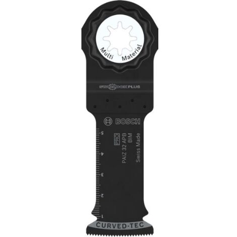 Bosch 10x Lama multiutensile PRO Multi Materiale PAIZ 32 APB (per legno con chiodi, pannelli sandwich di metallo, larghezza 32 mm, Accessori multiutensile professionali)