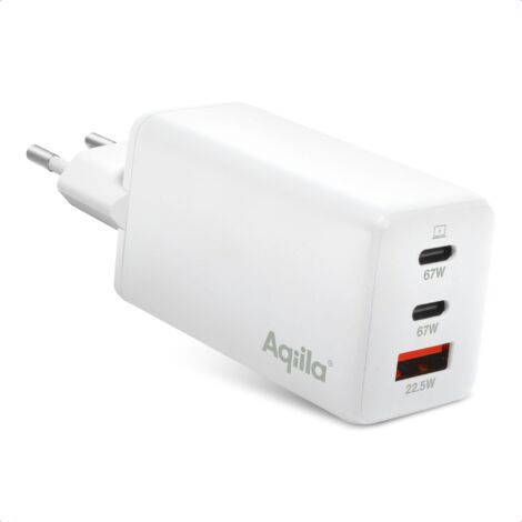 Spigen GaN III 1402 Caricatore USB-C 140W - 2 Porte, Ricarica Rapida Per MacBook Pro, IPad, IPhone 15 E Altri - Alimentatore Da Muro