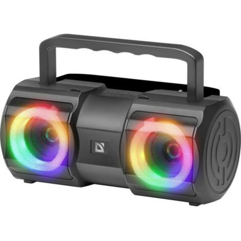 Digitus StereoBass – Altoparlante Bluetooth Portatile, Nero, Suono Potente, Bassi Profondi, 10 Ore Di Autonomia