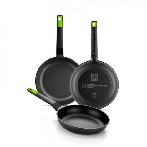 Set di padelle BRA GASTRO A841201 Alluminio Forgiato 3 Pezzi (1/4)