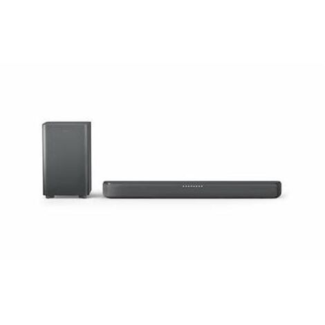 Philips TAB5309 Bar de 2.1 sound con subwoofer wireless - 2.1 canali de 240W, DTS Virtual X, Bluetooth 5.4, HDMI ARC, connessione ottica e connettività USB - Grigio Scuro (1/4)