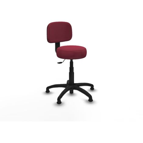 Silla Llanos giratorio bali granate base poliamida 600 topes (1/5)