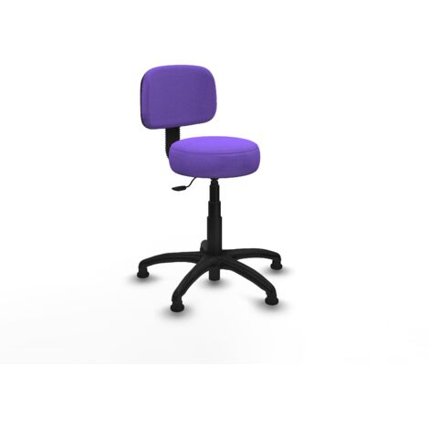 Silla Llanos giratorio bali lila base poliamida 600 topes (1/5)