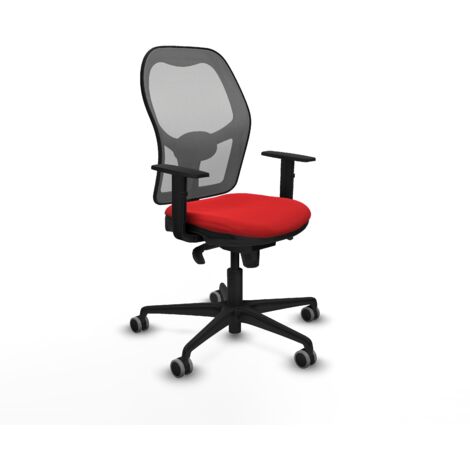 piqueras-y-crespo Jorquera Sedia da Ufficio Ergonomica Rossa (1/5)
