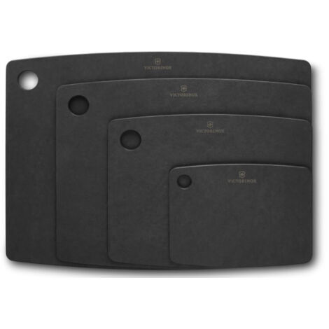 Tagliere deVictorinox Serie Cucina, modello per tagliare e servire i cibi, materiale ecologico de carta composita , resistente al calore, lavabile in lavastoviglie, nero (1/2)