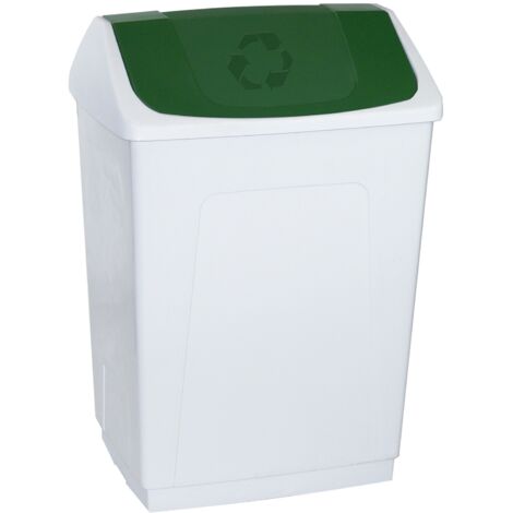 denox Modello Bicolore pattumiera verde 55 litri (1/3)