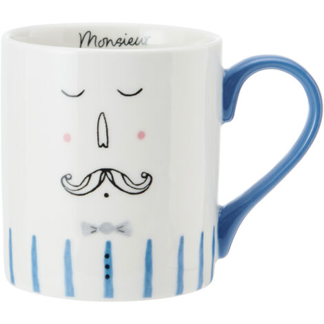 Mr. Wonderful Tazza, Porcellana, Multicolore, Unica