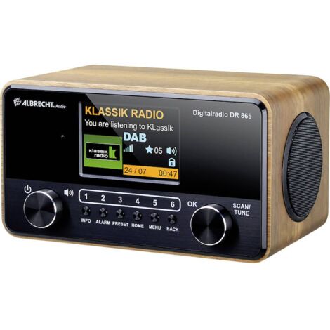 Albrecht DR 865 - Radio per anziani con schermo grande of 4"