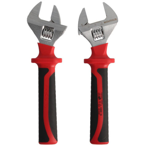 Klein Tools O50712 Chiave Regolabile Con Ganascia Extra Capacit Acciaio Legato Forgiato E Trattato Termicamente Scale Metriche Sae Impugnatur~p127457015 - Foto 2