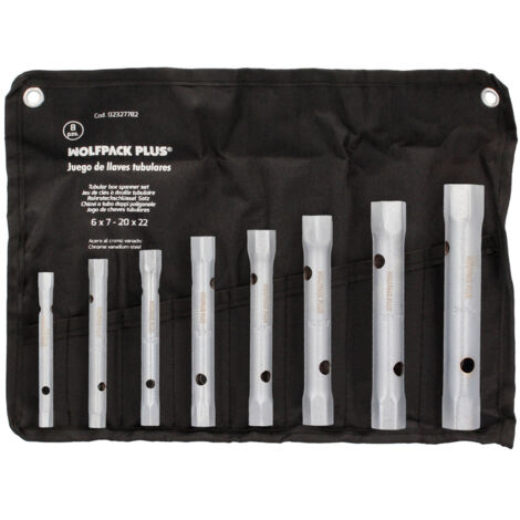 WOLFPACK LINEA PROFESIONAL Wolfapck Set di chiavi tubolari per tubi da 8 pezzi (1/3)