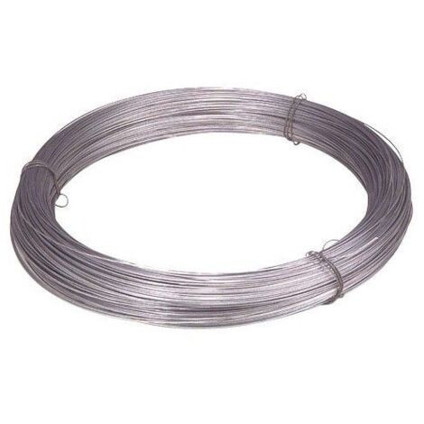 WOLFPACK LINEA PROFESIONAL - Rotolo di filo zincato 5 kg. N. 18 - 3,4 mm