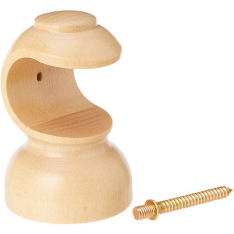 Supporto per soffitto in legno liscio 28x82 mm. Pino