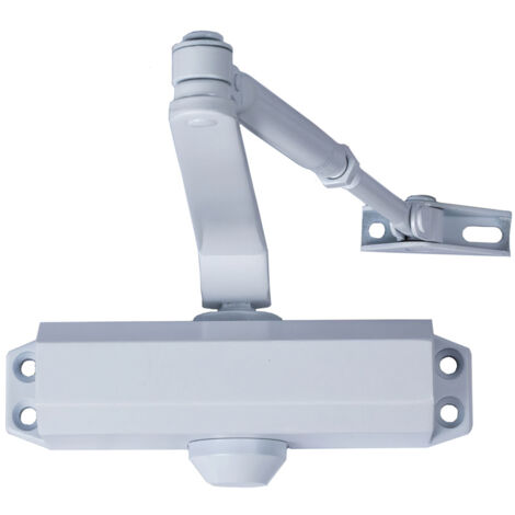WOLFPACK LINEA PROFESIONAL - Chiudiporta con forza di chiusura 2. Colore White (Porte 70/90 cm.) (1/5)