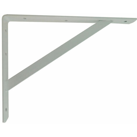 Floplast Staffa Quadrata Per Grondaia 114 Mm – Confezione Da 5 In Bianco, Robusta E Facile Da Installare Per Sistemi Di Grondaie Domestiche