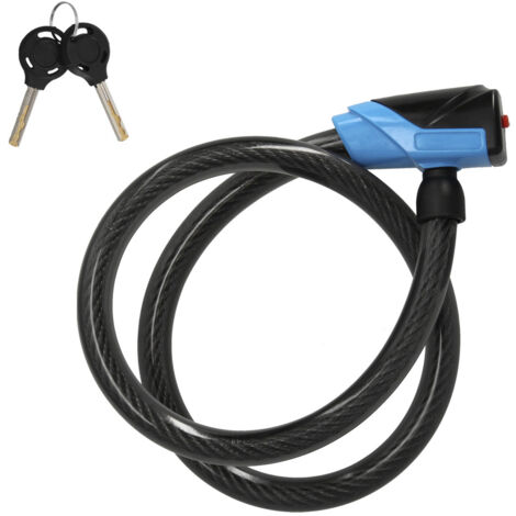 Cavo Antifurto Stahlex Per Bicicletta 10 M X 8 Mm - Lucchetto A Fune In Acciaio Con Occhielli Per Lucchetto - Per Bici, Moto, Mobili Da Giardino - 4