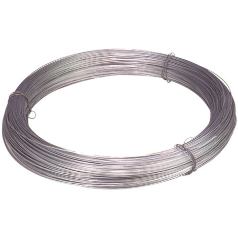 WOLFPACK LINEA PROFESIONAL - Rotolo di filo zincato 5 kg. N. 6 - 1,1 mm.