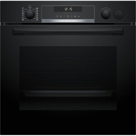 Bosch HRG578CB7 Serie 6 - Forno da incasso intelligente con supporto de vapore de 60 x 60 cm, made in Germany, pirolisi, termometro grill, funzione Air Fry, de aria calda 3D, chiudibile a chiave (1/5)
