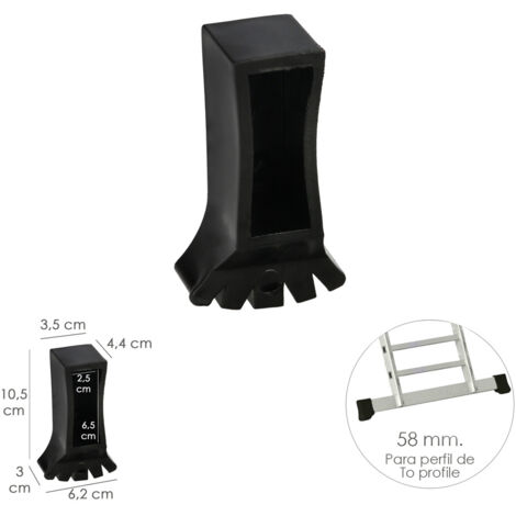 Scala Traversa Estremità 2 e 3 sezioni/Scala multiposizionale con profilo da 58 mm. Versione 2019