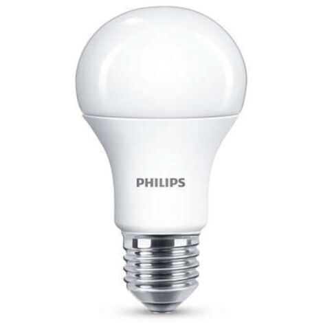 Lampadina Philips bianco caldo, 9 W (60 W), E27 (1/2)