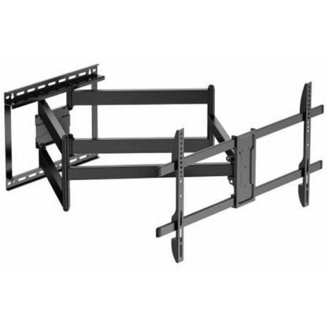 AISENS Eco Supporto per monitor/TV girevole, inclinabile e livellato 60 kg da 43"-90", nero (1/4)