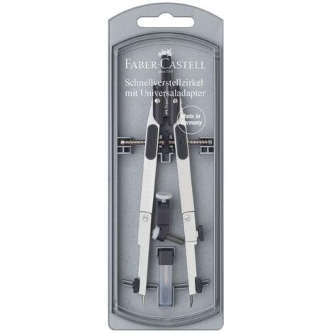 Faber Castell Compasso in Acciaio Inossidabile Regolazione Rapida 450 mm 174014 (1/4)