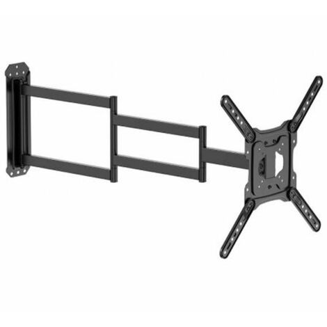 AISENS Eco Supporto per monitor/TV orientabile, inclinabile e livellabile 35 kg da 23"-65", nero (1/4)