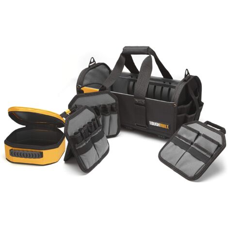 TOUGHBUILT TOU-81-18 - Borsa modulare di 18 pollici, colore nero e giallo