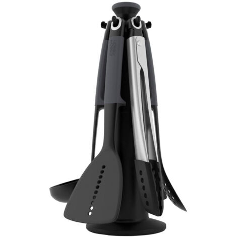 Set 5 Utensili da Cucina e di Servizio in legno Serax Pure by Pascale Naessens, Frassino scuro | Negozio Cucina