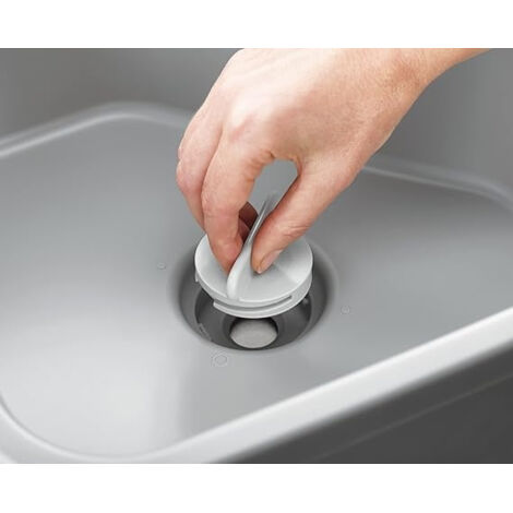 Scolapiatti Quadrato Per Lavello In Acciaio Inox – Filtro Anti-intasamento Con Microfori, 85x85 Mm