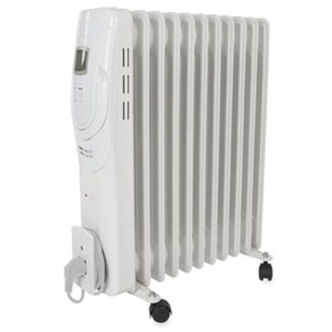 RADIATORE A OLIO - 2500 W - 11 ALETTE - DISPLAY LCD