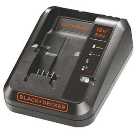 Caricabatterie 18-54 V 2 A Dual Volt – B+D Li-Ion rapido – Black & Decker