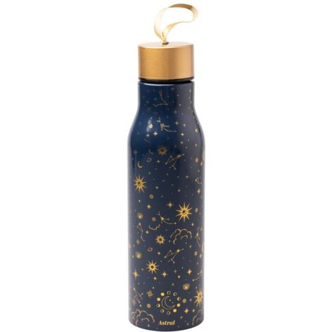 Grupo Erik: Borraccia Termica 500 ml Astral – Bottiglia Hot & Cold in Acciaio Inox, Doppia Parete Isolante - Galassia, stelle, astrologia (1/5)