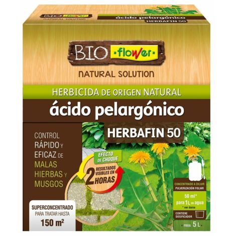 Fiore - Bioflower Diserbante ecologico 250 ml Diserbante naturale di Origin Naturale Risultati visibili in 2 ore Efficace contro alghe, muschi ed erbe infestanti, unico nel suo genere