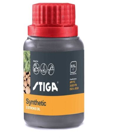 Olio motore Stiga a 2 tempi per miscela 2T 100 ml per decespugliatori e seghe