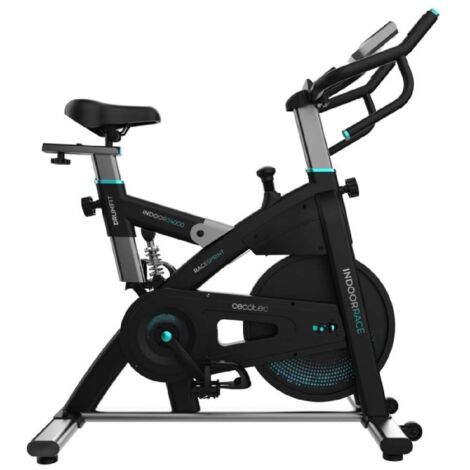 SPORTNOW Cyclette Pieghevole Per Casa Con Resistenza Magnetica 8 Livelli – Sedile Regolabile, Display LCD E Supporto Tablet, Carico Max 100kg