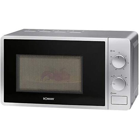 Bomann MW 6014 CB Forno a Microonde Argento 20 Litri (1/2)