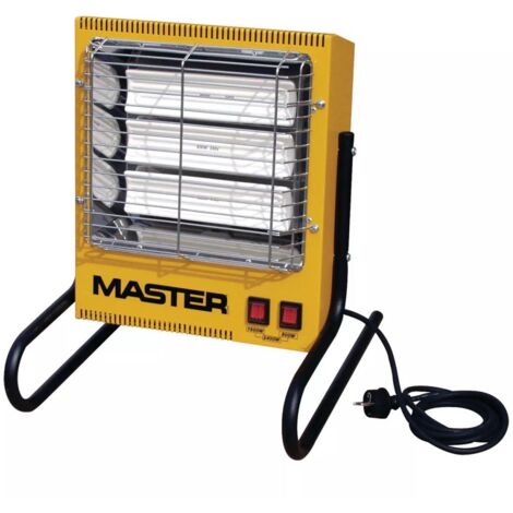 Riscaldatore elettrico Maestro TS-3A, riscaldamento a infrarossi, idealeper uso commerciale e industriale, 0,8-2,4 kW, silenzioso, senza aria, senza ossigeno e umidità (1/2)