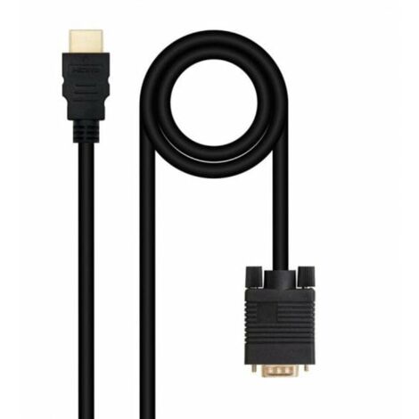 Hdmi A Vga, Hdmi/m-vga/m Nero 1.8 10.15.4348 Cavo convertitore Hdmi A Vga, Hdmi/m-vga/m Nero 1.8 10.15.4348 (1/5)