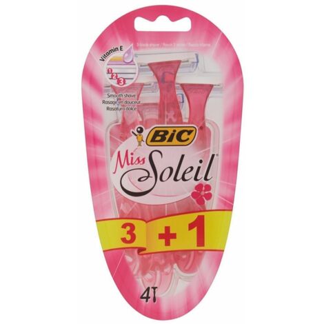 BIC- Usa&Getta Miss Soleil rasoio 3+1 pz. (1/5)