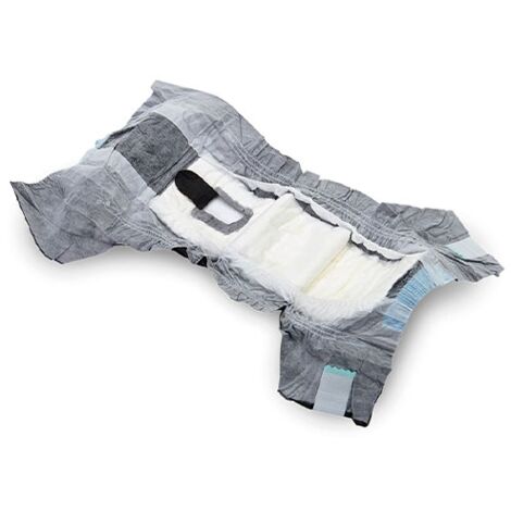 Pannolini Per Cani Taglia XL (16-32kg) - 12 Pezzi, Usa E Getta, Con Buco Per La Coda, Traspiranti - Foto 10