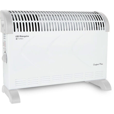 Mini Termoventilatore Elettrico 600W Termostato Regolabile Con Protezione Anti Surriscaldamento Colore Nero