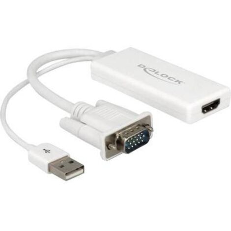 Adattatore hdmi maschio vga a femmina con audio (1/3)