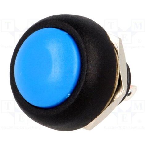 Pulsante 1amp/250v blu con dado Ps33bbu