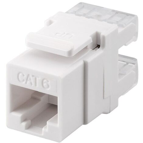 Modulo Keystone RJ45 CAT 6, UTP, 250 MHz, larghezza 16,7 mm, Presa RJ45 (8P8C). (1/3)