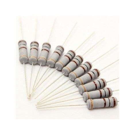 100pcs 330 ohm di resistenza 1W, 1 resistenza del film fisso del film del metallo di tolleranza di ± 1